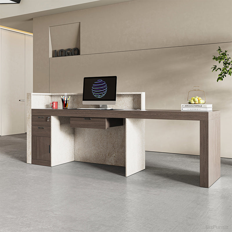Modern Reception Desk — Elevate Every First Impression
