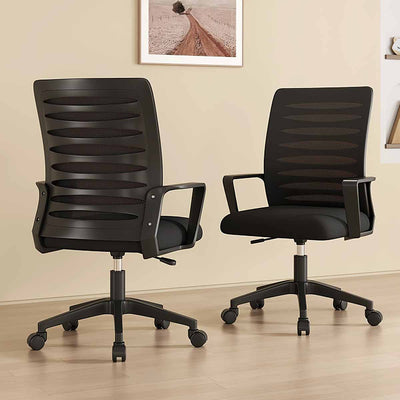 Mesh Task Chair with Latex Cushion & Swivel Lift