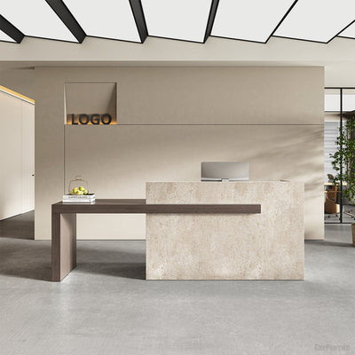 Reception Desk 108 in Wide with File Hangers