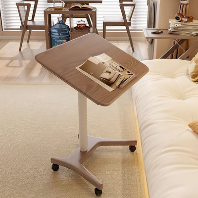 Folding Sit-Stand Desk 24–32 in Wide on Casters