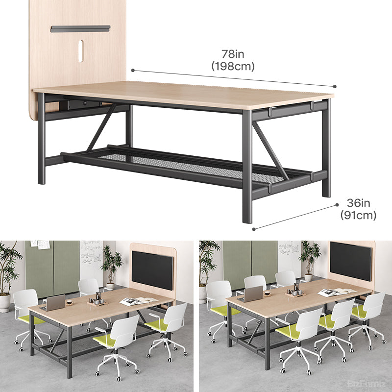 Spacious 78" x 36" Tabletop - Comfortably Seats 4-6 People