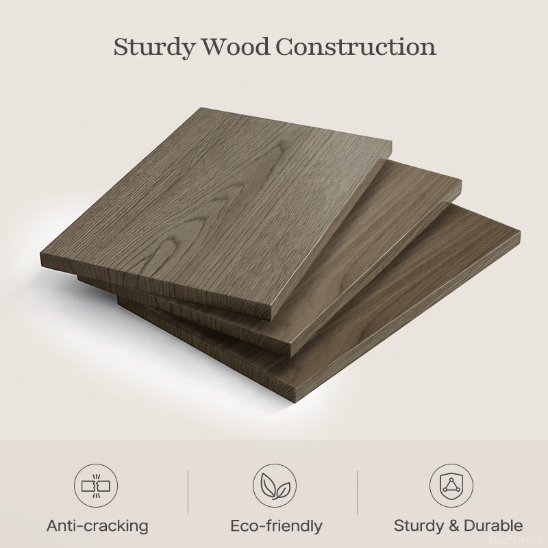 Engineered Wood Desk with 1-inch Panels