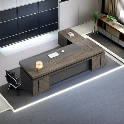 Executive Desk 63–126 in Wide with Dial Locks