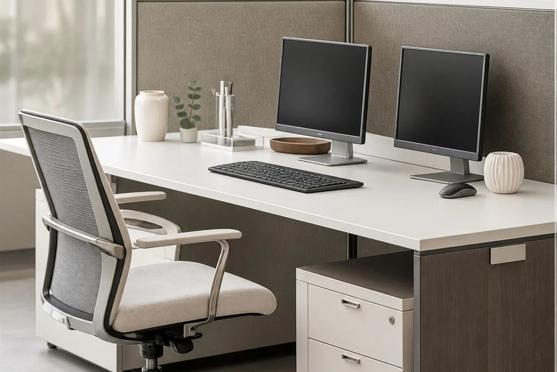 Illustrative view for desk size per person: 48, 60 or 72 inch