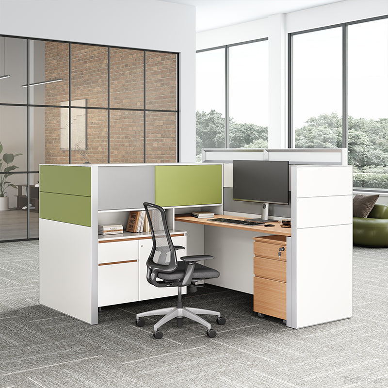 Executive L-Shaped Office Desk - Where Productivity Meets Elegance