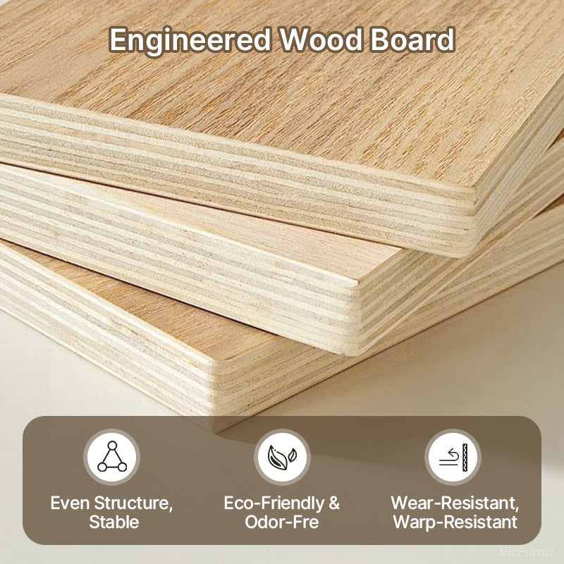 engineered wood office desk
