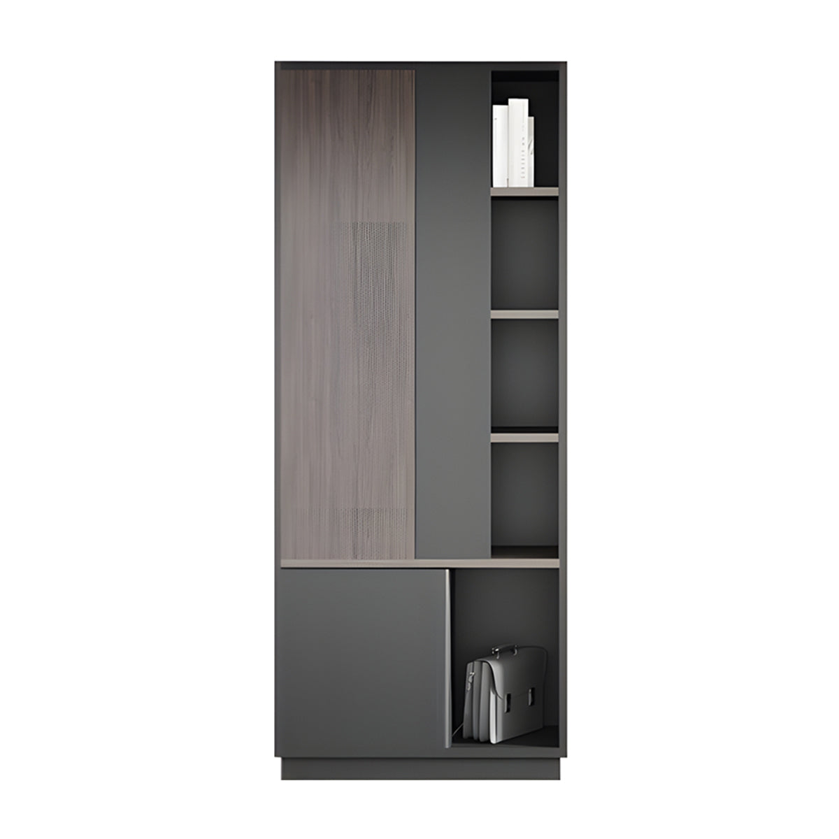Storage Cabinet 31–157 in Wide with Hanging Rail
