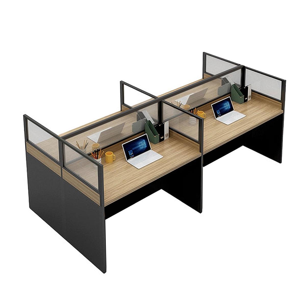 Office Desk, desk without side cabinet, L94" x W47" x H43", for executive office workspace, modern executive office furniture