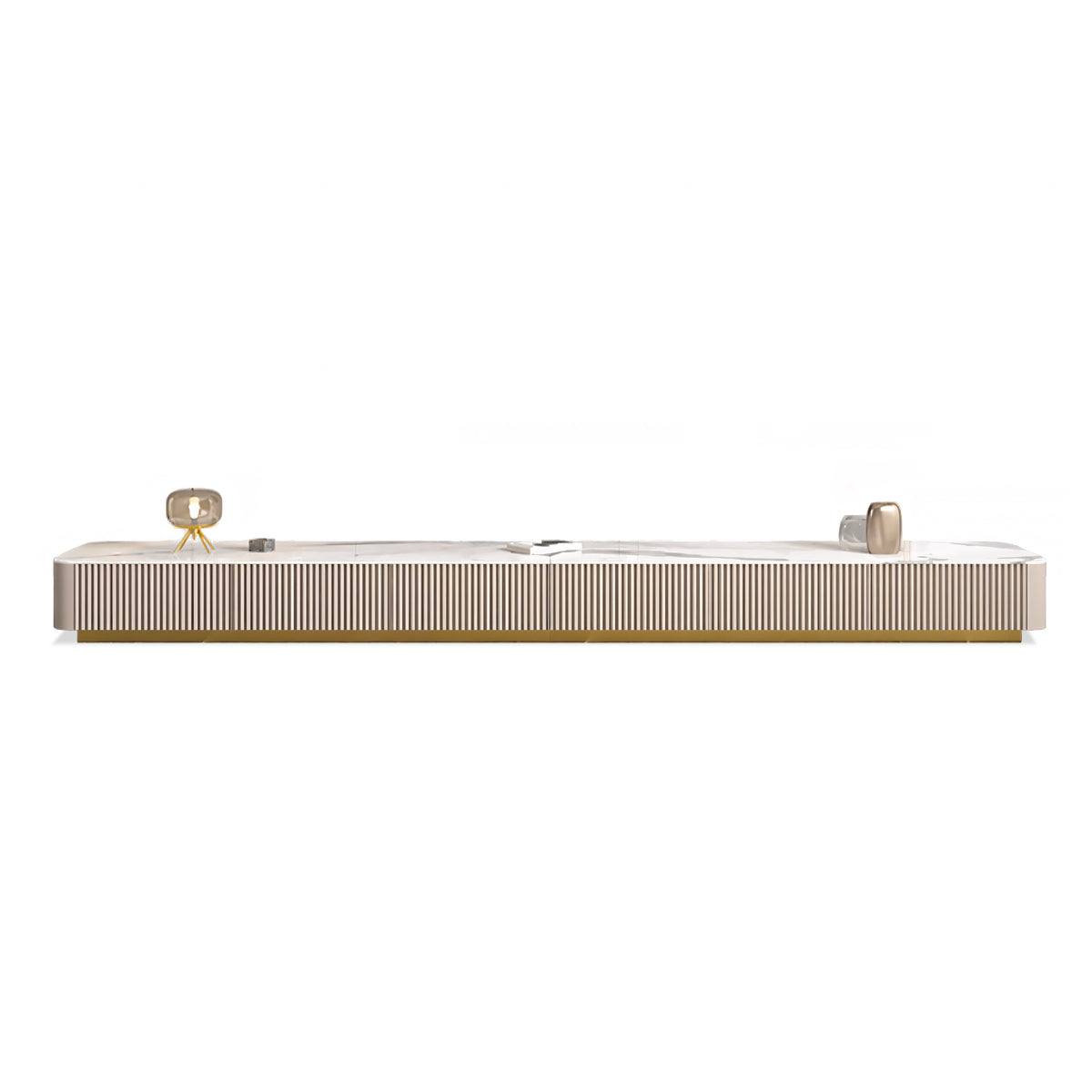 General product image 2 — Modern Rectangular TV Stand with Sintered Stone for Living Room