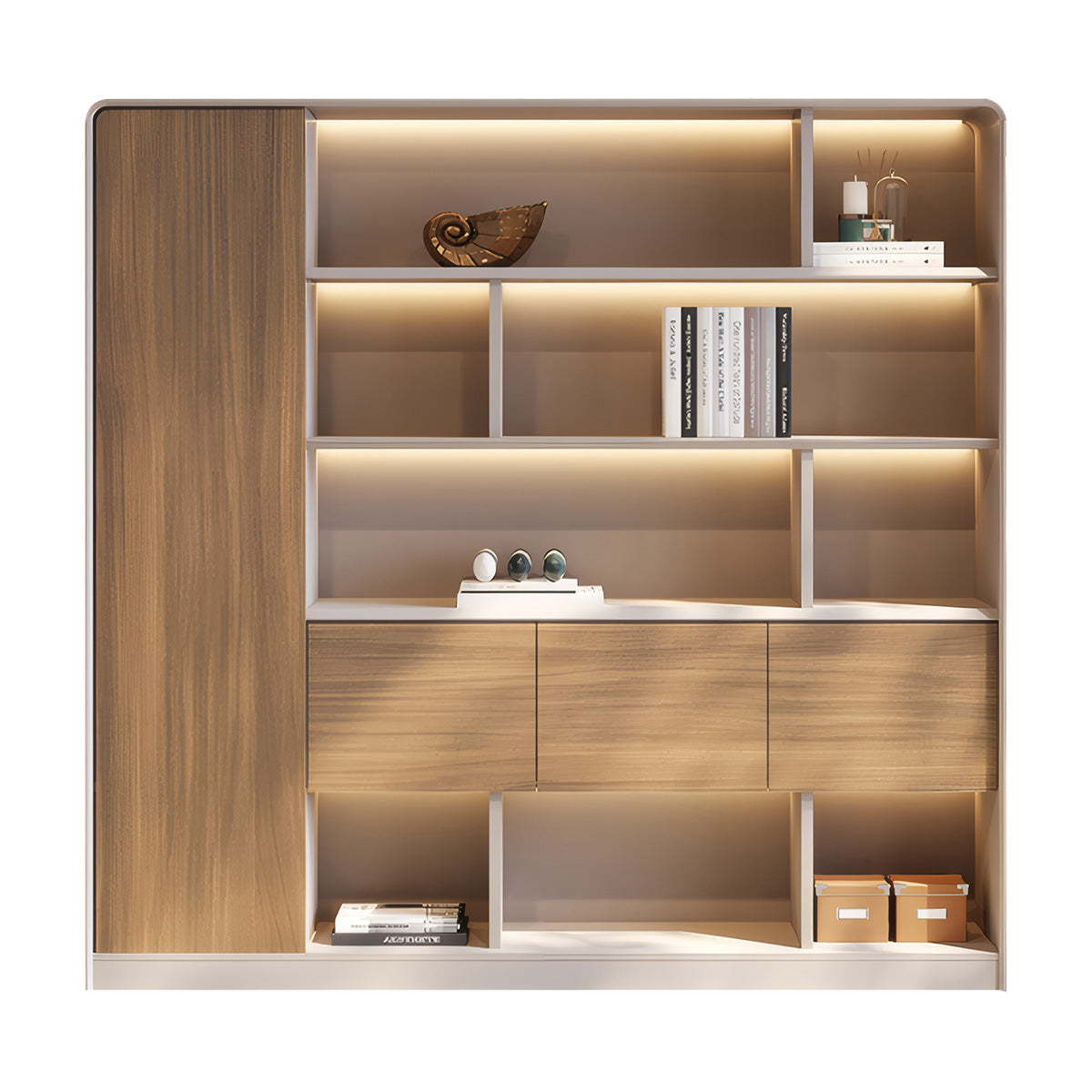 Wardrobe Cabinet 79–142 in Wide with Sensor LED