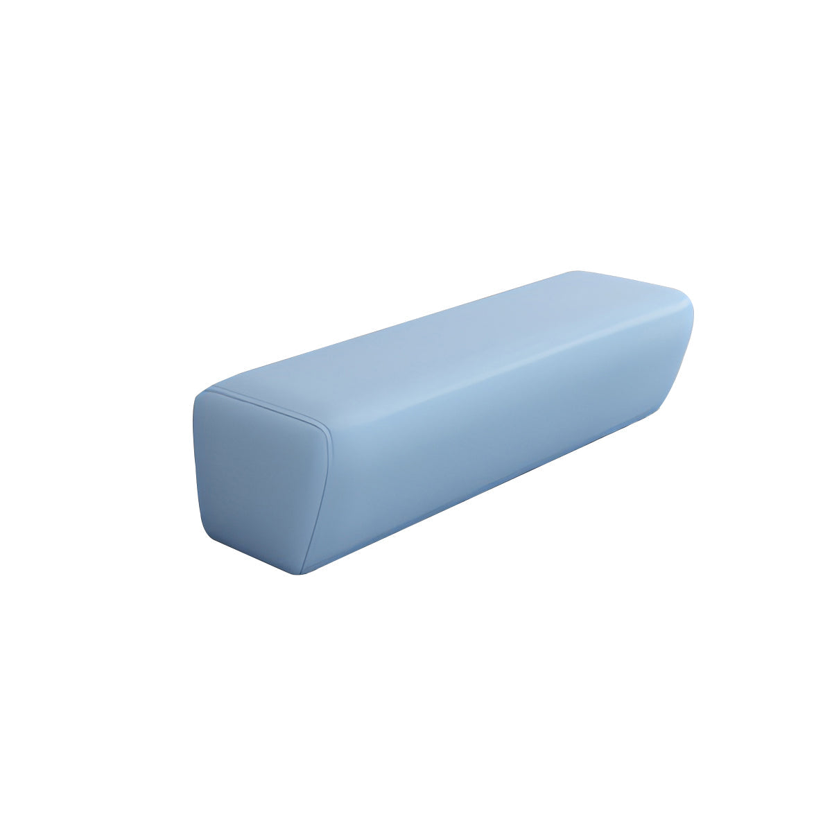 Sofa, Light Blue Single, Light Blue finish, L71" x W17" x H16", for lounge or waiting area, modern commercial office furniture