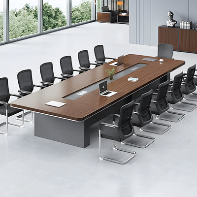 Conference Table 79–315 in Long with Wire Groove
