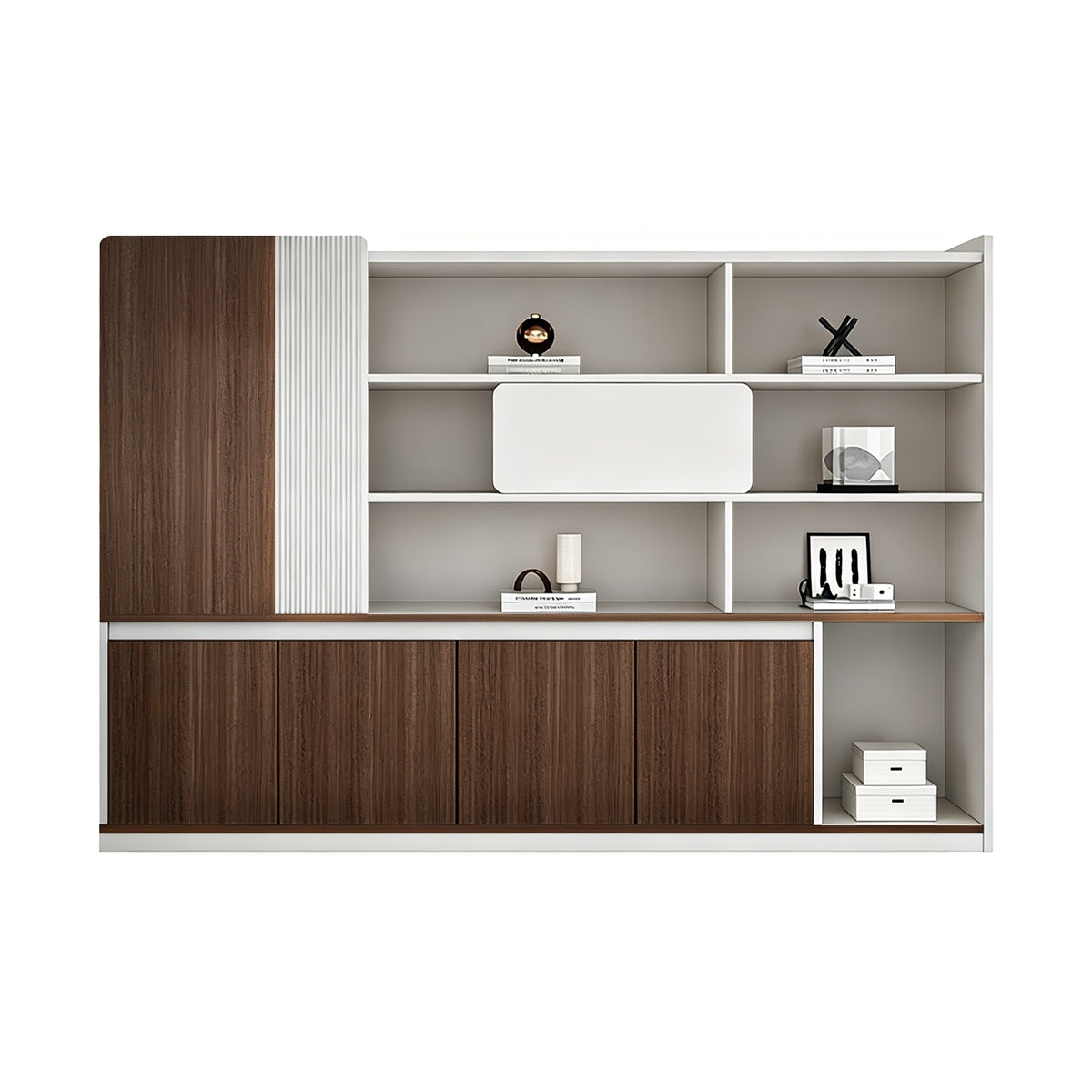 Storage Cabinet 94–142 in Wide with Soft-Close