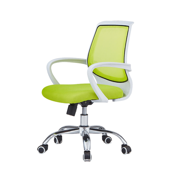 Office Chair, White+Green, White+Green finish, for meeting room or boardroom, modern boardroom furniture