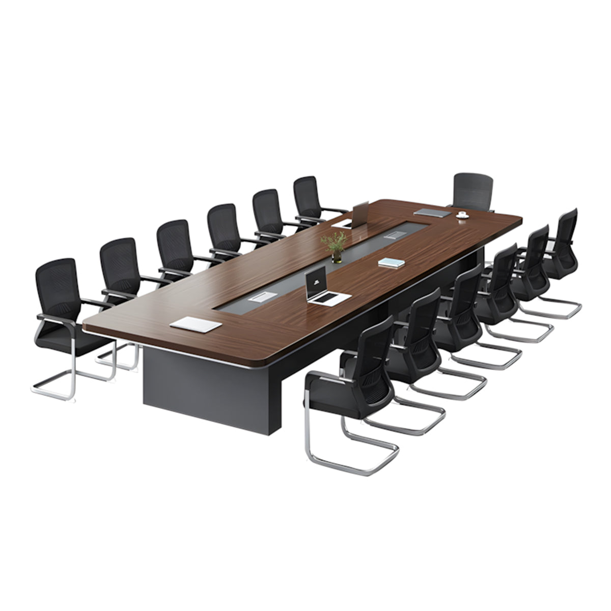 Conference Table 79–315 in Long with Wire Groove