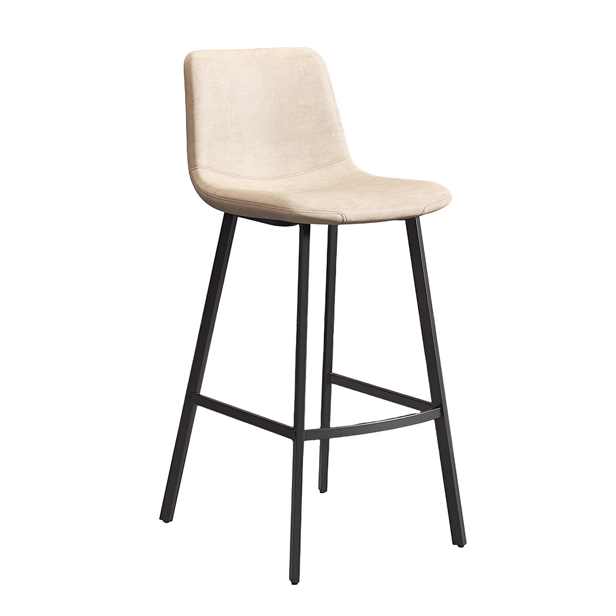 Iron Bar Stool 35–39 in Tall with Footrest