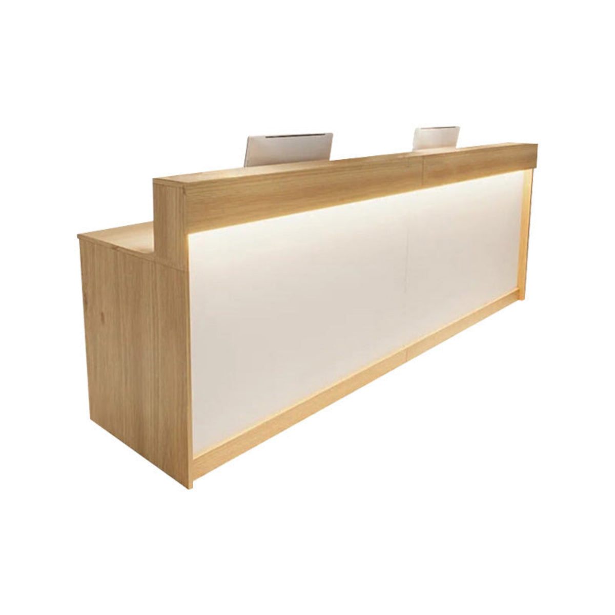 Rectangular Reception Desk 39–118 in Wide