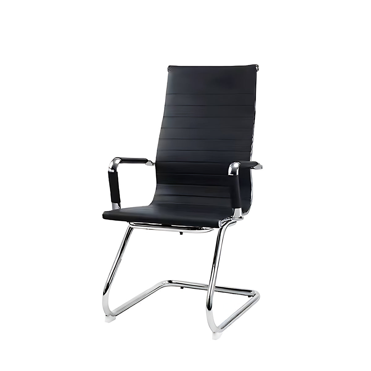 Office Chair, Bow-shaped Frame Colored Top Grain Leather L24" × W24" × H44", Colored Top Grain Leather finish, for office workstation, ergonomic office...