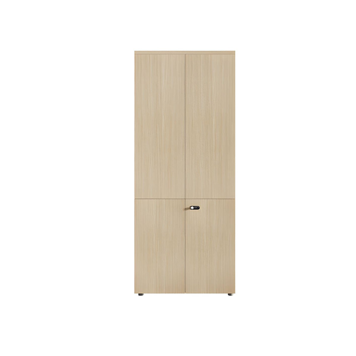 Sleek Lockable Floor-Standing Office Filing Cabinet With Adjustable Shelves For Secure Document Storage WJG-2167