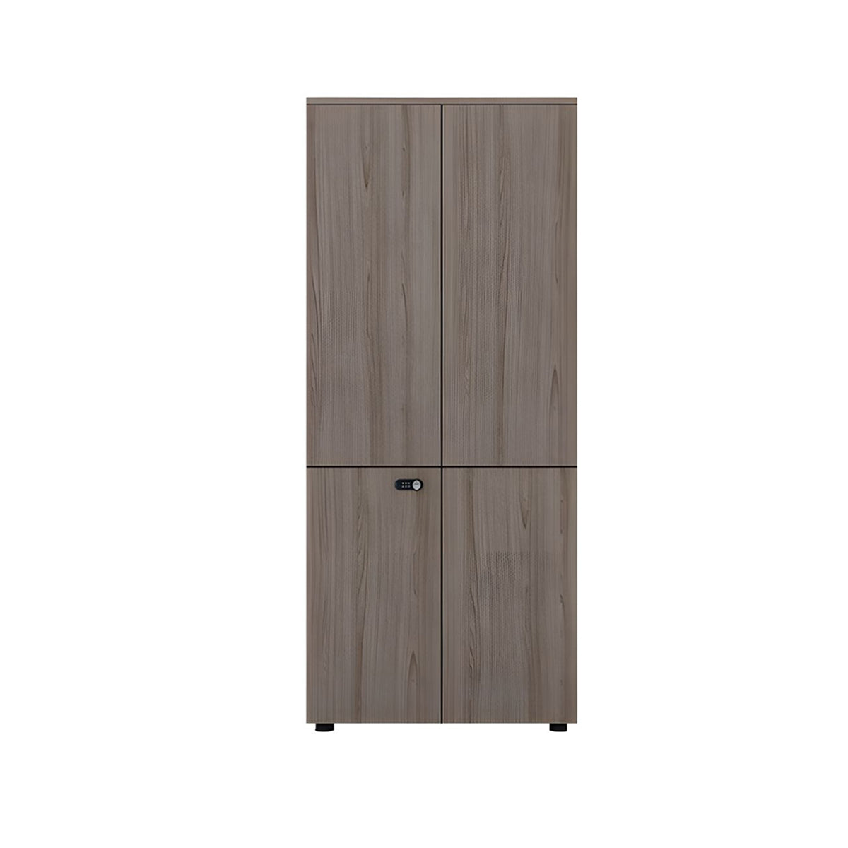 Sleek Lockable Floor-Standing Office Filing Cabinet With Adjustable Shelves For Secure Document Storage WJG-2167