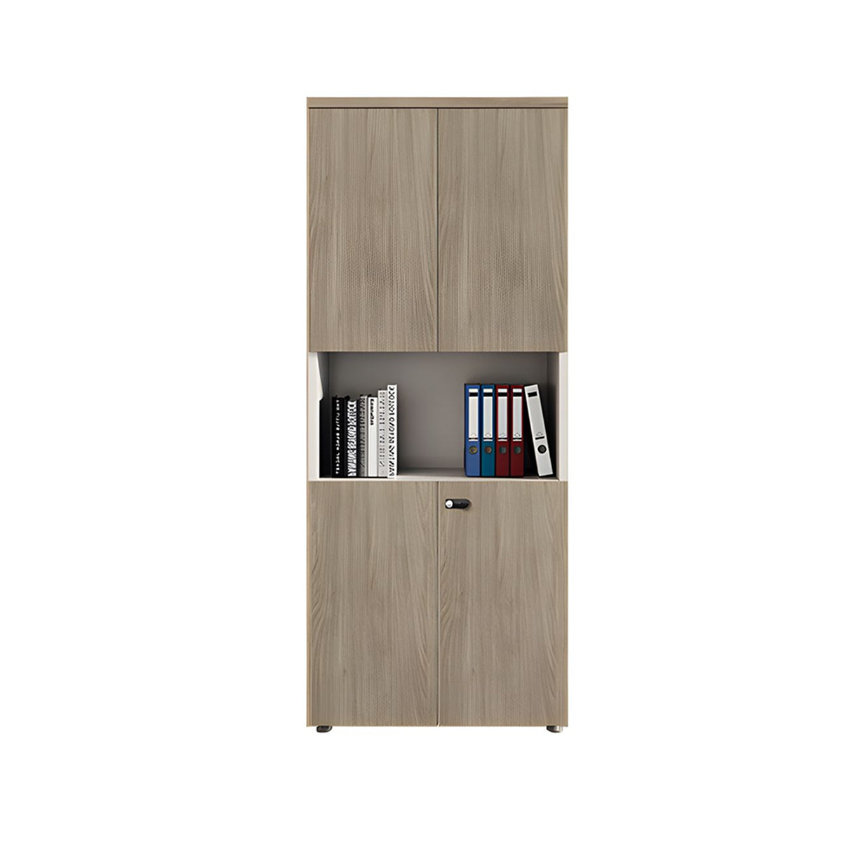 File Cabinet 79 in Tall with Lockable, Adjustable Shelves & Solid Wood for Office – source image 25
