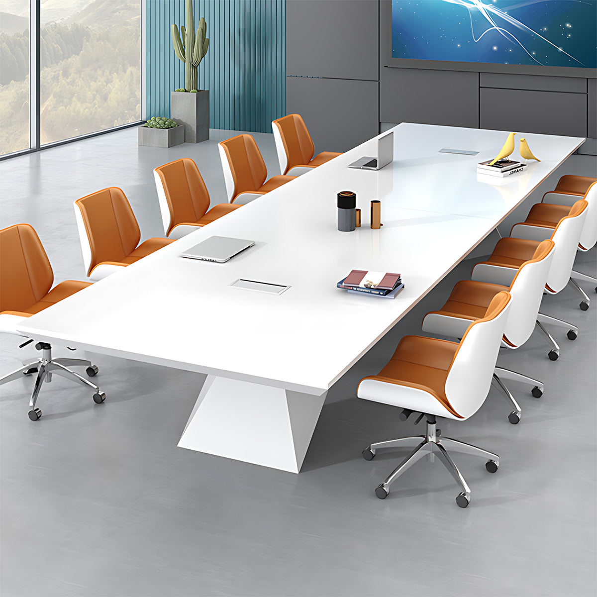 Conference Table, main product view, for meeting room or boardroom, modern boardroom furniture