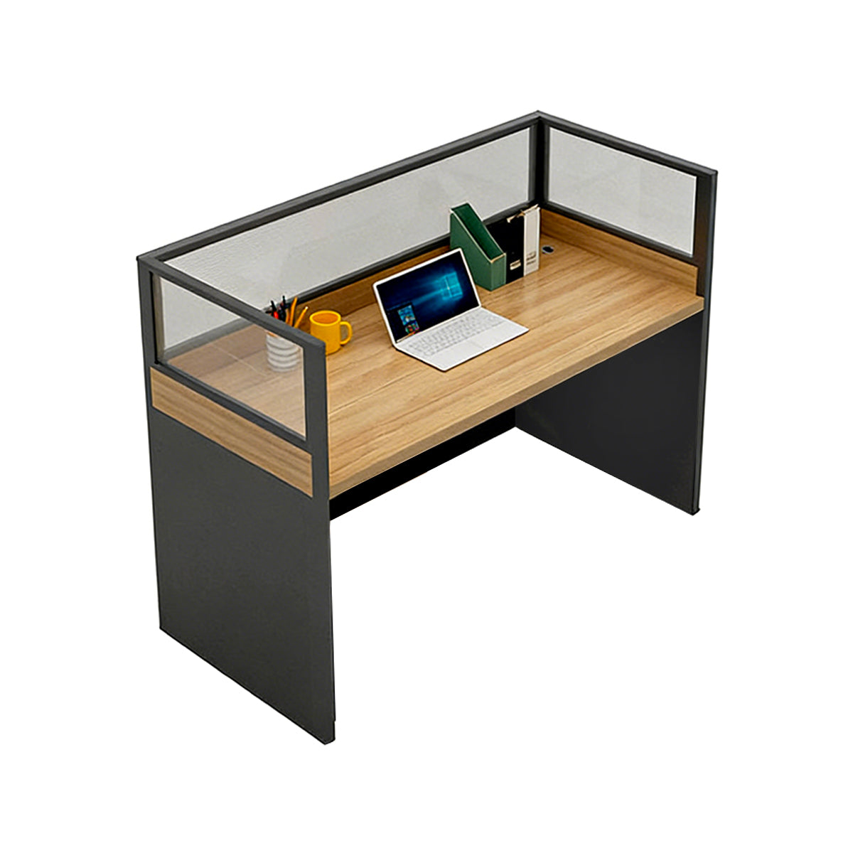 Office Desk, desk without side cabinet, L47" x W24" x H43", for executive office workspace, modern executive office furniture