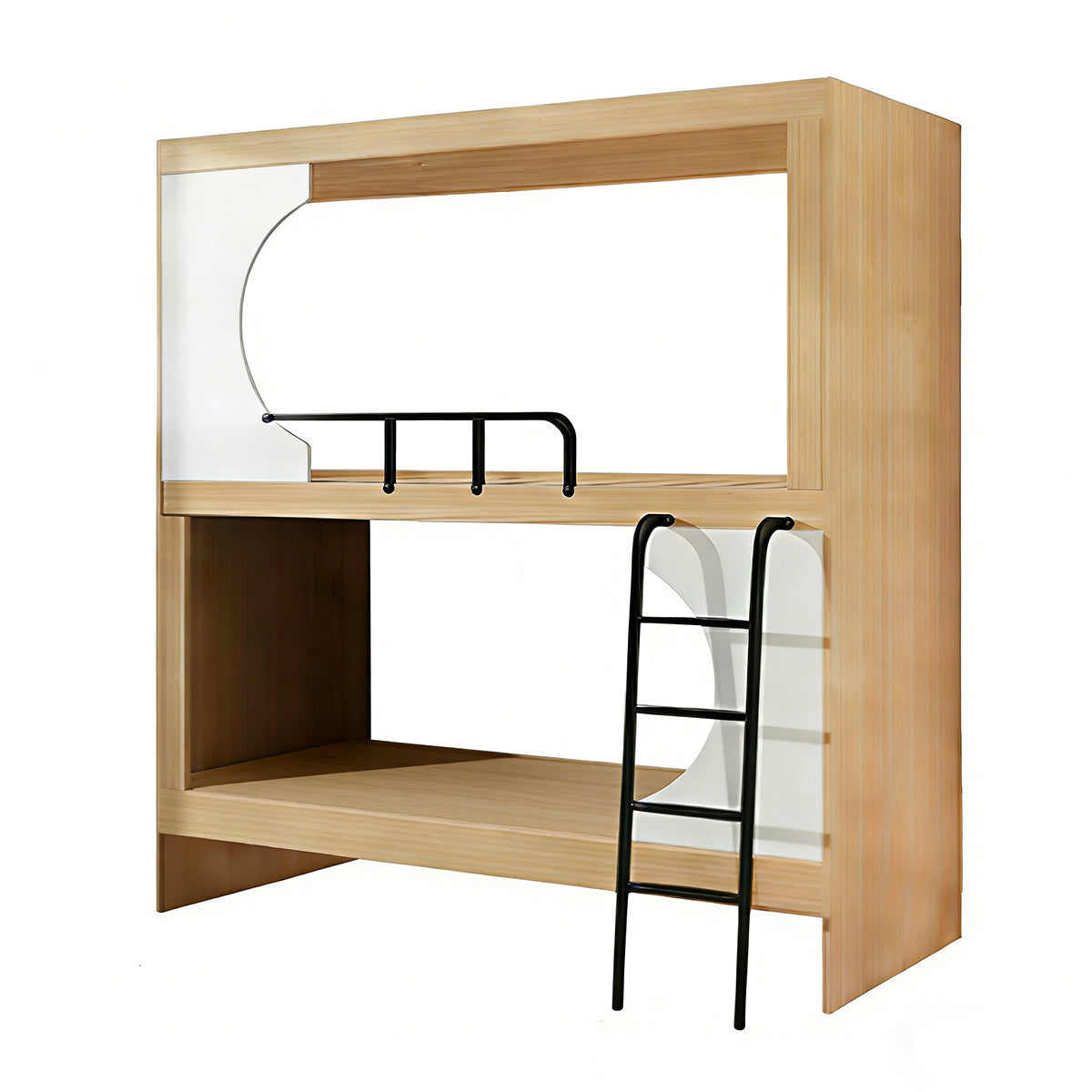Twin to Full Bunk Bed with Ladder or Staircase