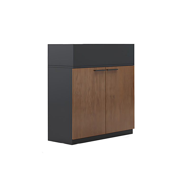 File Cabinet, 2 Teak Planter Cabinet, Teak finish, for office storage space, office storage furniture