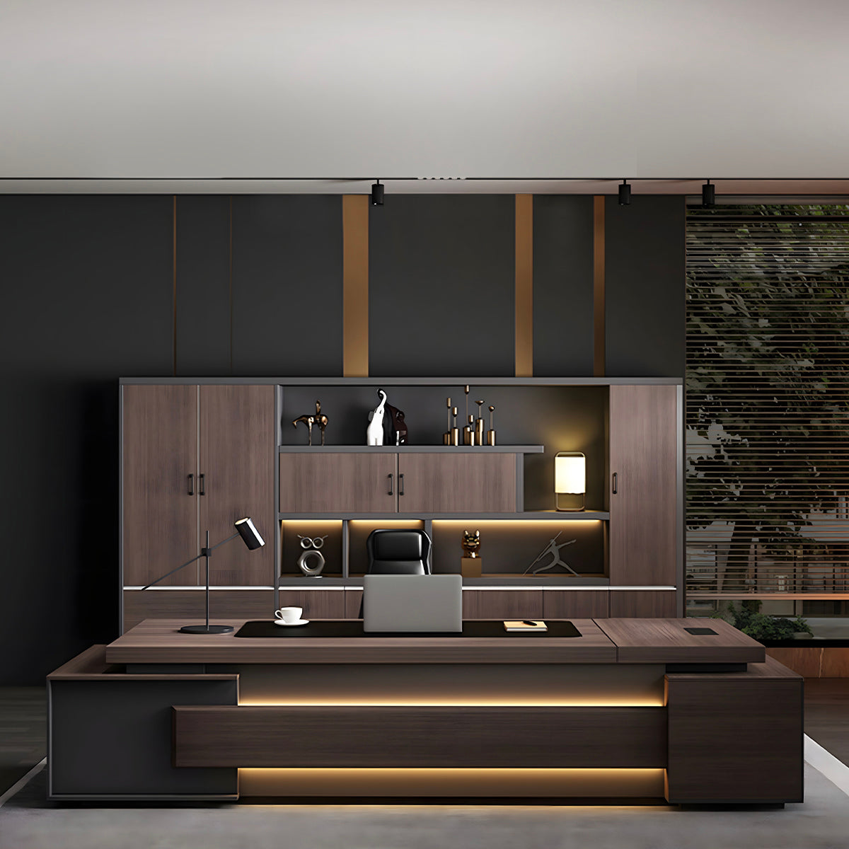 Storage Cabinet, office room scene, for office storage space, office storage furniture