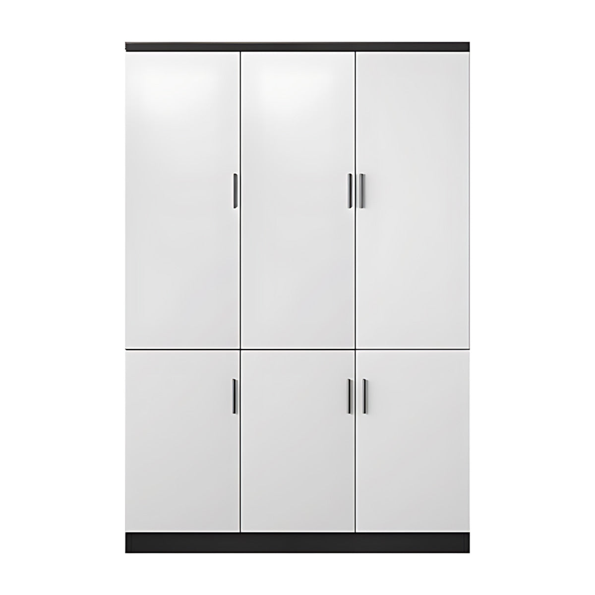 Anzhap office storage cabinet with alloy handles, office setup view
