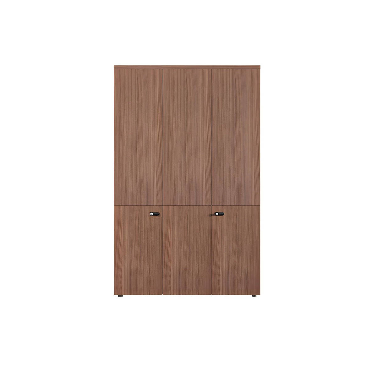 Sleek Lockable Floor-Standing Office Filing Cabinet With Adjustable Shelves For Secure Document Storage WJG-2167