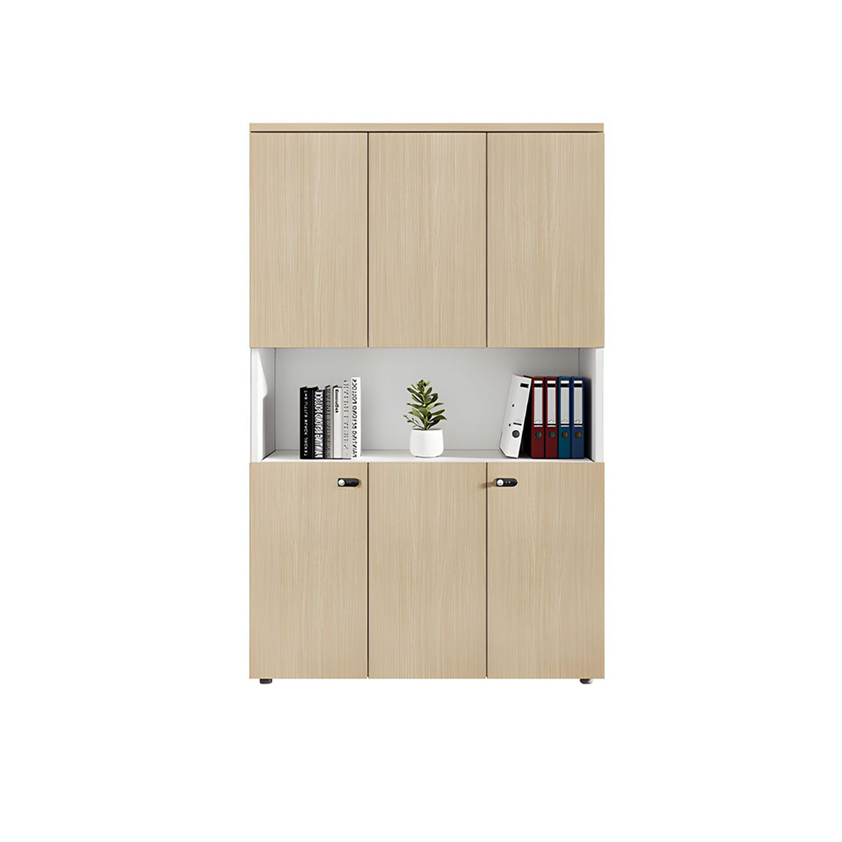 File Cabinet 79 in Tall with Lockable, Adjustable Shelves & Solid Wood for Office – source image 23