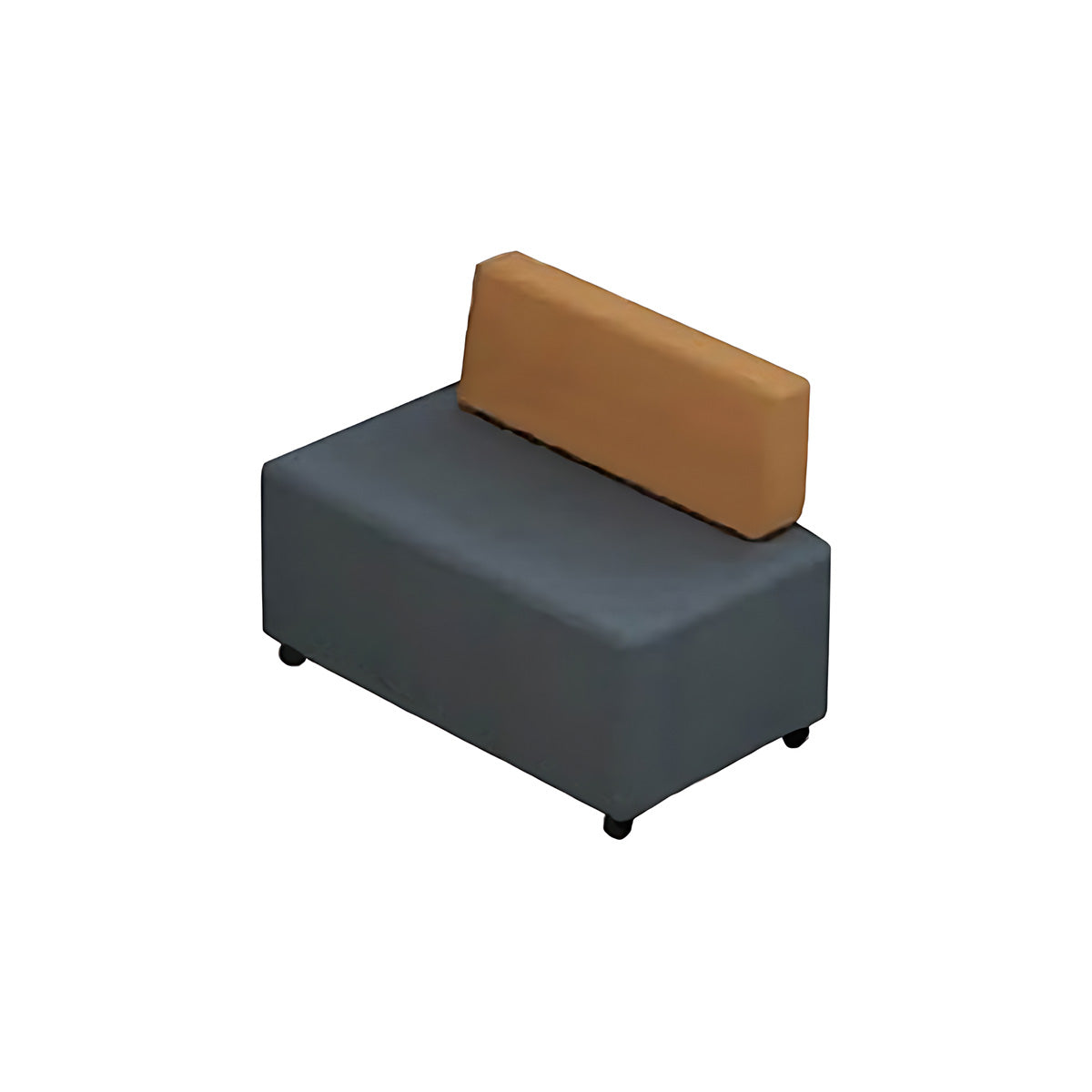 Sofa, W39.37" x D23.62" x H27.56", for reception area or front office, commercial reception furniture