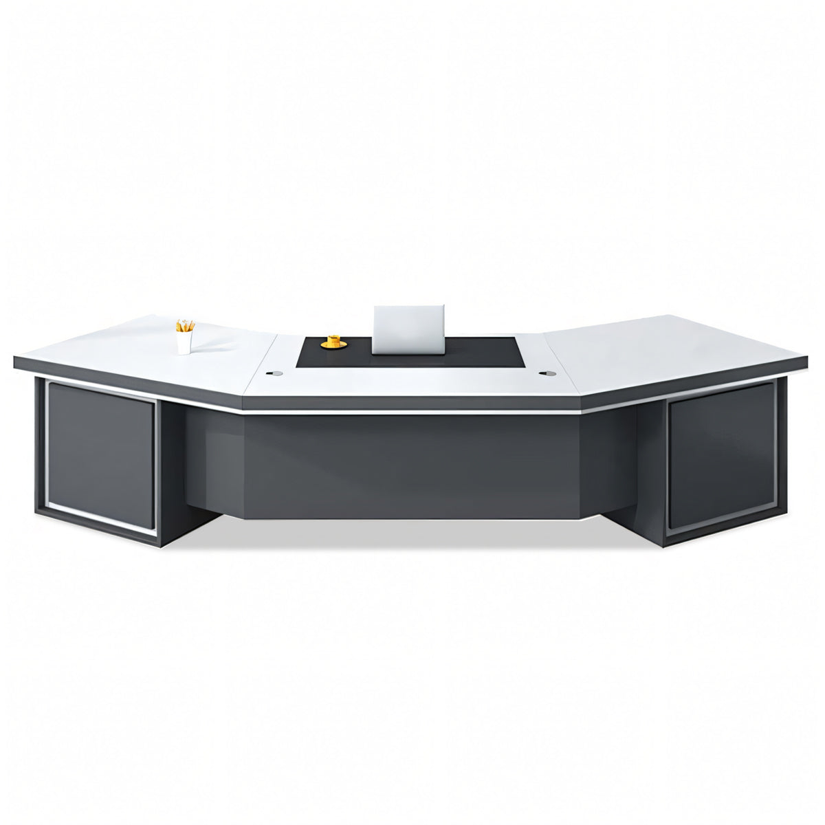 Executive Desk 87–126 in Wide with Dial Lock