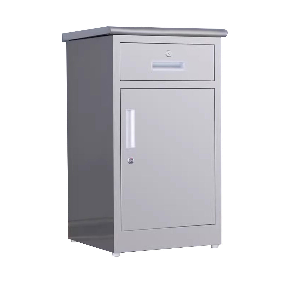 General product image 4 — Modern Stainless Steel Locking Storage Cabinet for Tools & Files