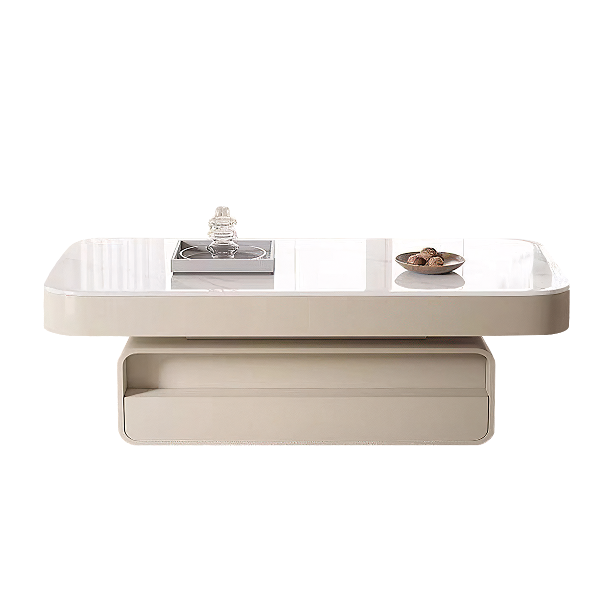 Modern Coffee Table with Rectangular for Living Room