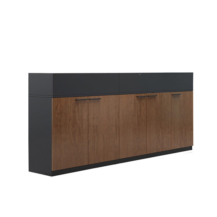 File Cabinet, 5 Teak Planter Cabinet, Teak finish, for office storage space, office storage furniture