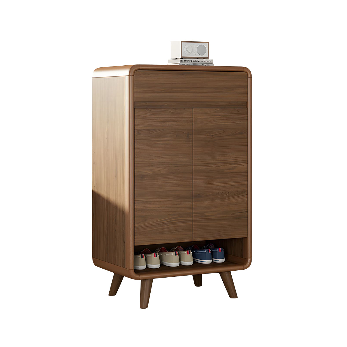 Shoe Cabinet 23–94 in Wide, Adjustable Shelves