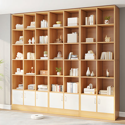 Tall Bookcase 24–142 in Wide with Enclosed Back