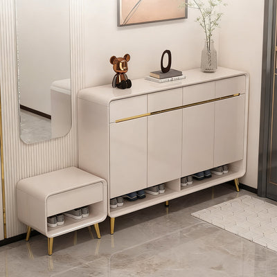 Shoe Cabinet 20–63 in Wide with Pine Drawer