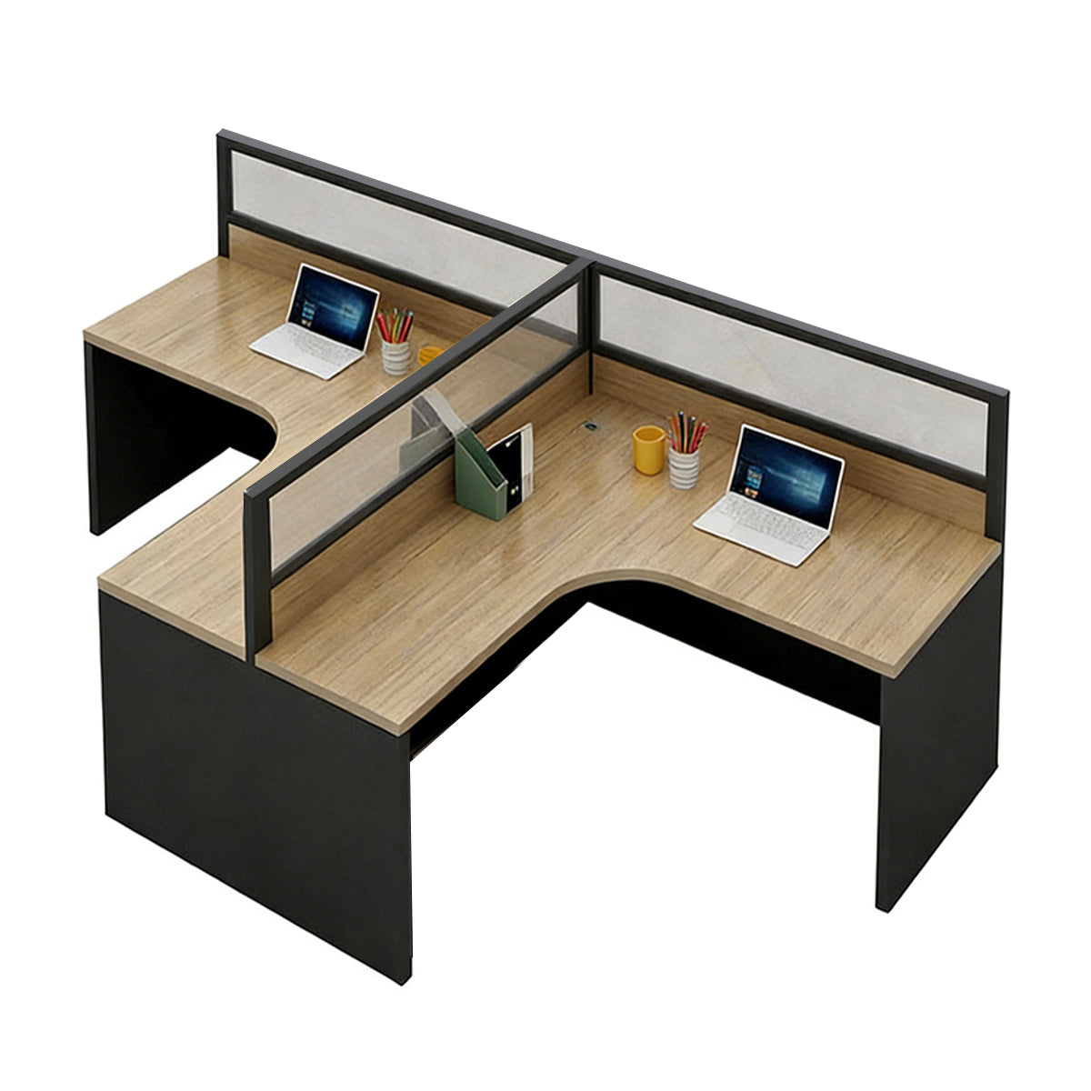 Office Desk, desk without side cabinet, L94" x W55" x H43", for executive office workspace, modern executive office furniture