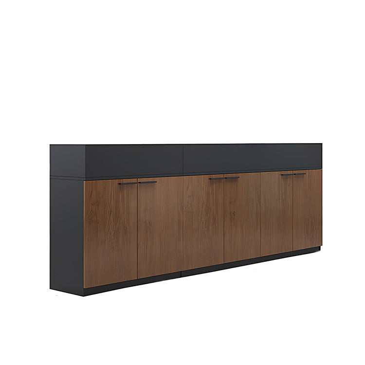 File Cabinet, 6 Teak Planter Cabinet, Teak finish, for office storage space, office storage furniture