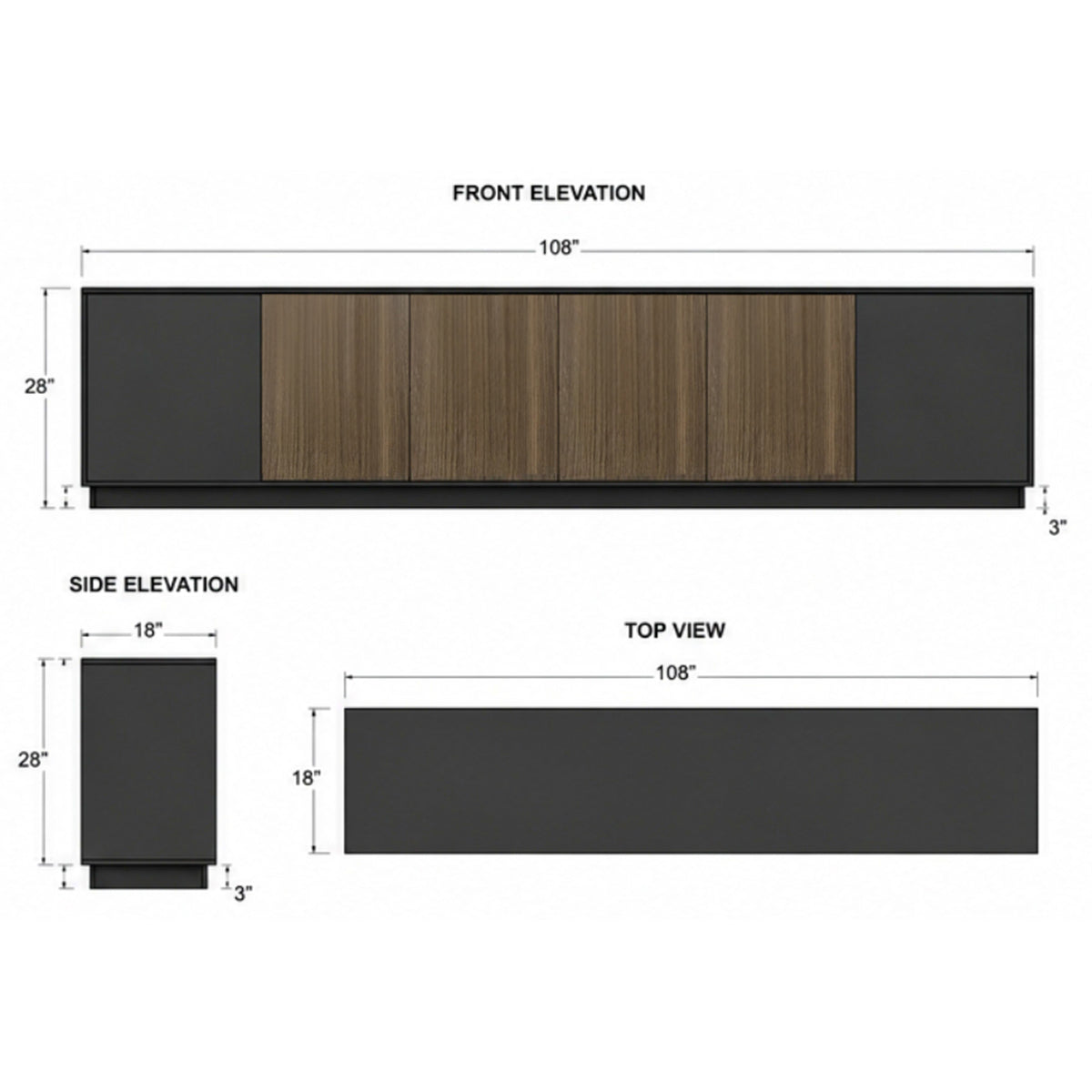 Sleek and Premium Wooden File Cabinet with Spacious Storage – source image 26