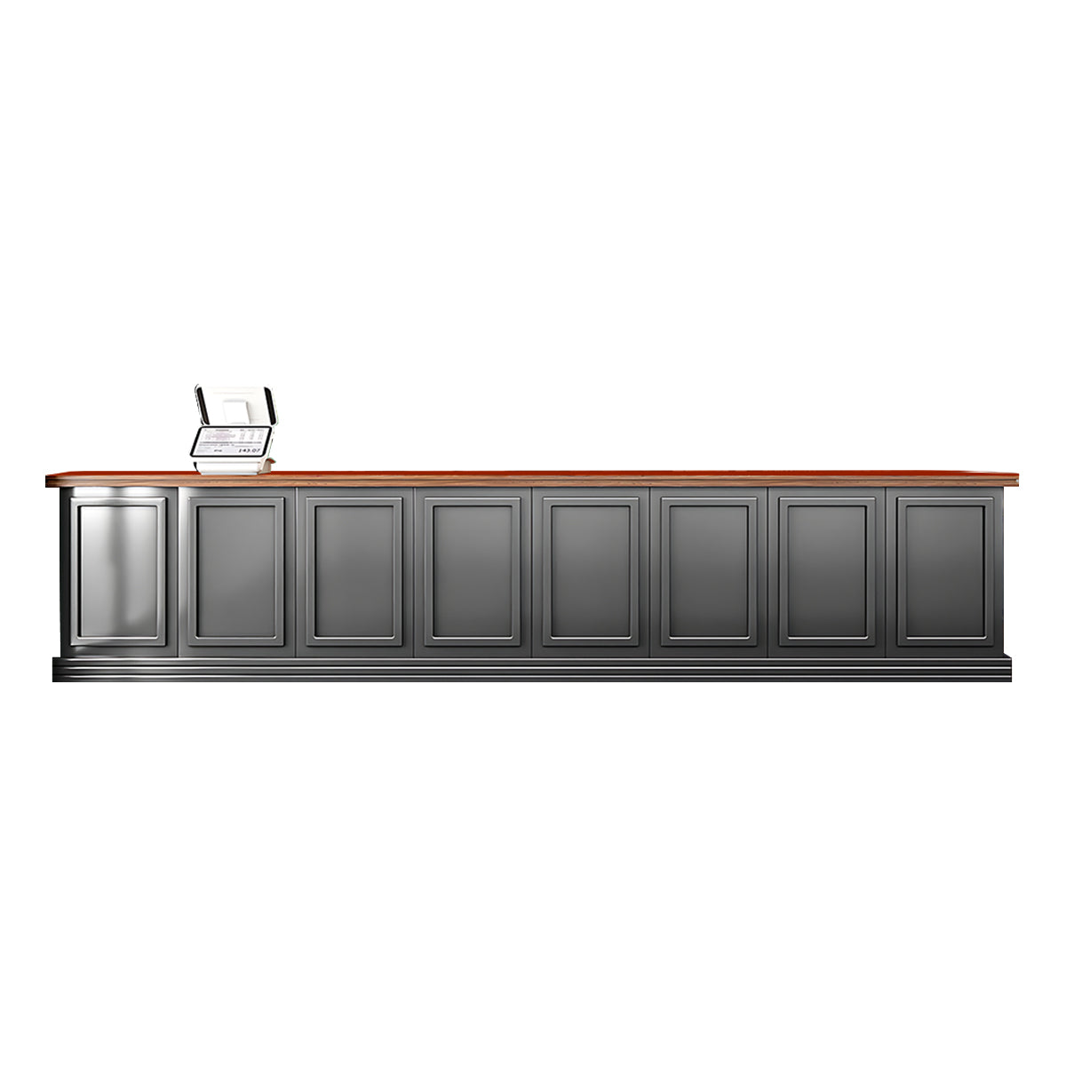 Reception Desk, product detail view, for reception area or front office, commercial reception furniture