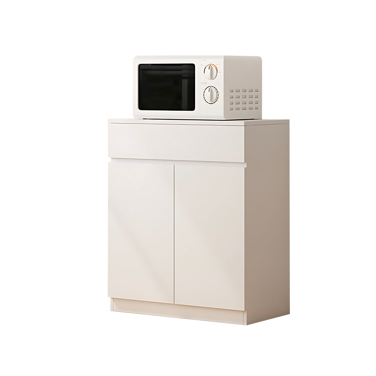 Sideboard Cabinet 39–79 in Tall, Solid Wood & LED Lighting for Home Office