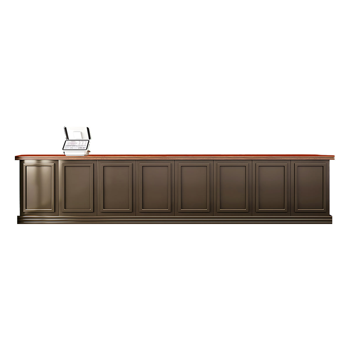 Reception Desk, product detail view, for reception area or front office, commercial reception furniture