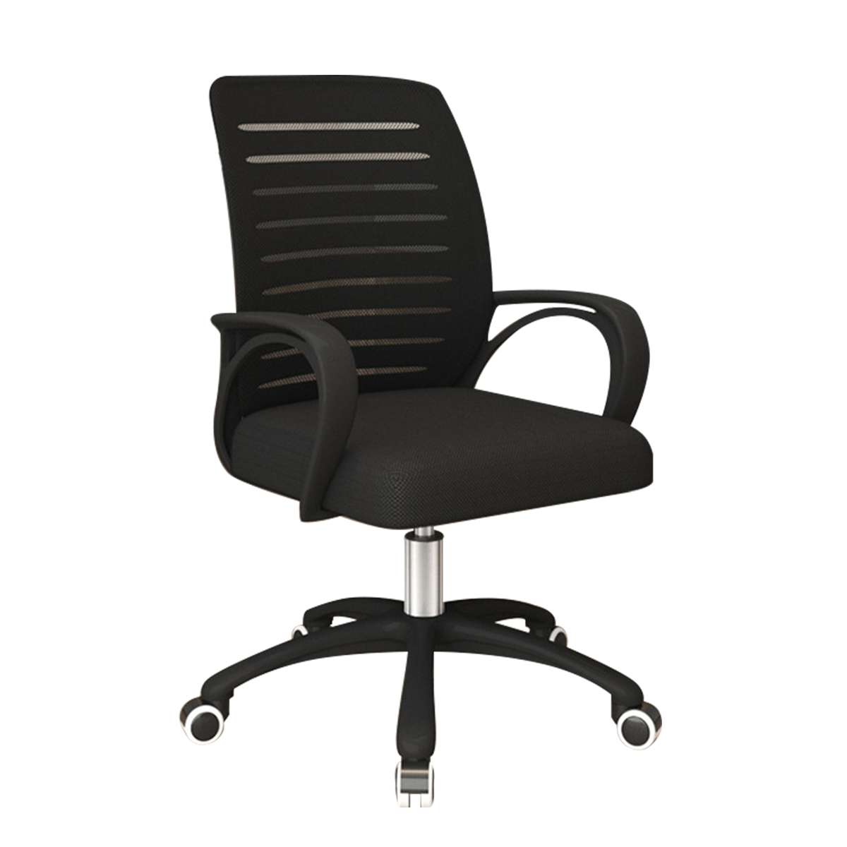 Compact Mesh Task Chair with Tilt & Latex Seat