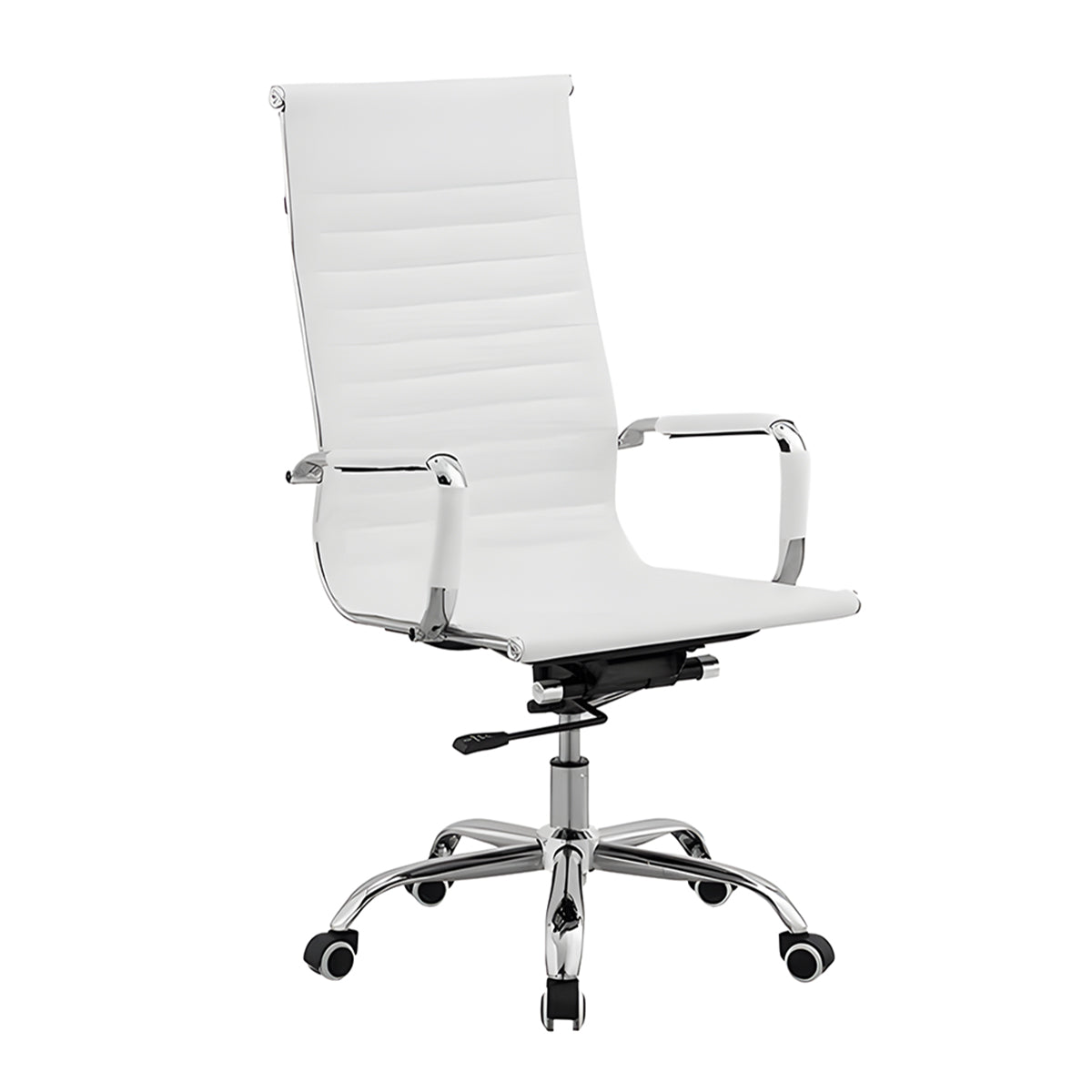 Conference Table, Off-white chair with wheels, Off-white finish, for meeting room or boardroom, modern boardroom furniture