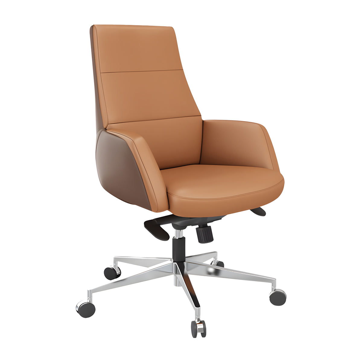 Modern Executive Office Chair with Swivel & Height Adjustment for Home Office or Business Workspace